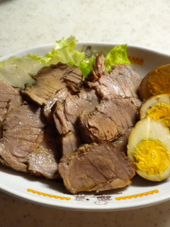 甘味を控えた焼き豚-レシピのメイン写真