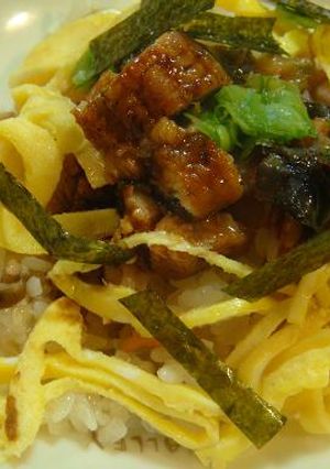 「料理のための清酒」で炊き込み散らし-レシピのメイン写真