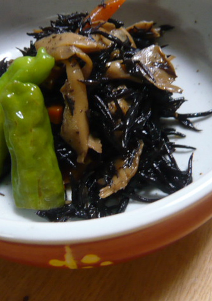 芽ひじきと白舞茸の煮物-レシピのメイン写真