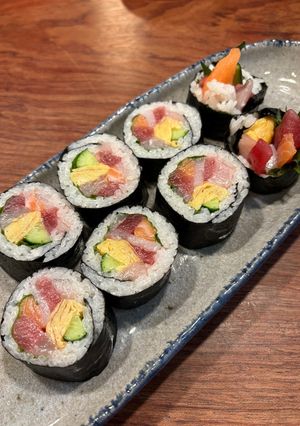 お刺身で海鮮恵方巻き＊節分にも-レシピのメイン写真