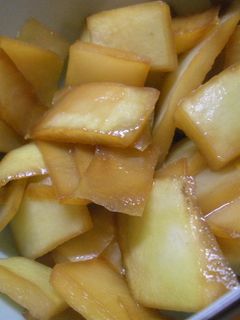 大根の皮で✿ゴマポン炒め✿-レシピのメイン写真