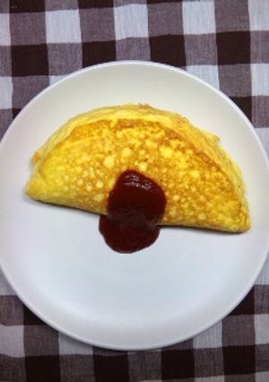 ふわふわ！オムレツ-レシピのメイン写真