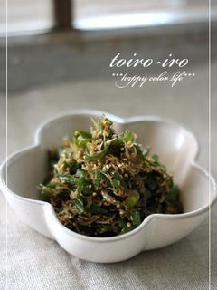 お弁当に♪ピーマンとちりめんじゃこの佃煮-レシピのメイン写真