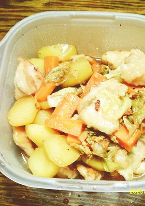 鶏むね肉のレモン風味照り焼き-レシピのメイン写真