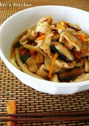具沢山うどん-レシピのメイン写真