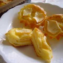 รูปของ りんごとヨーグルトの半熟ケーキ