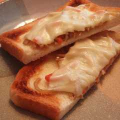 รูปของ きんぴらチーズトースト