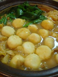 チーズいももちdeカレー鍋-レシピのメイン写真