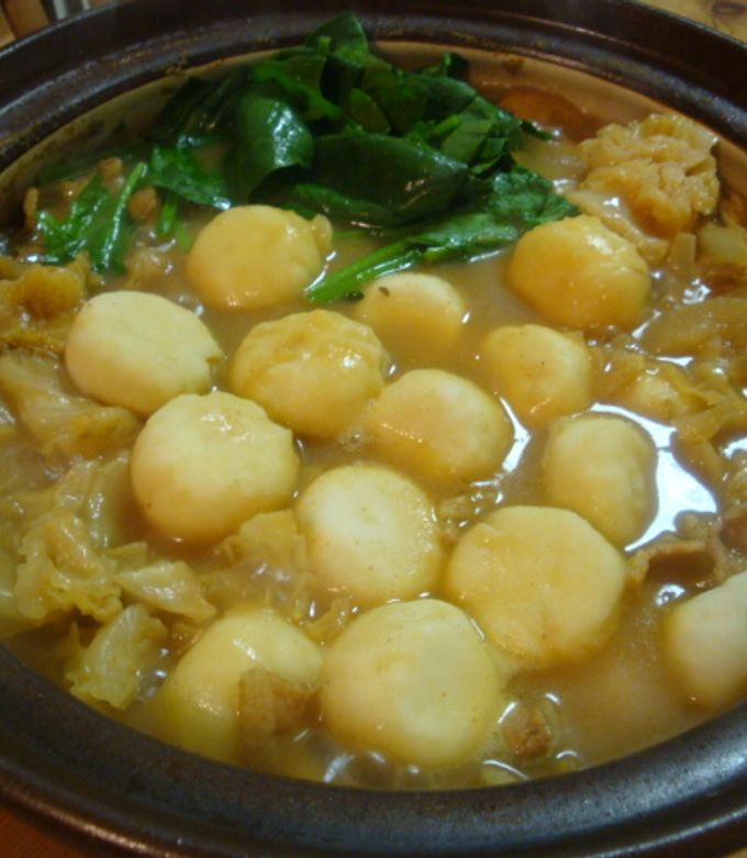 チーズいももちdeカレー鍋-レシピのメイン写真