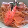 ♪ワタリガニのトマトクリームパスタ♪