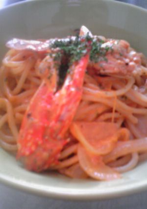 ♪ワタリガニのトマトクリームパスタ♪-レシピのメイン写真