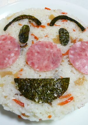 簡単に♪アンパンマンの寿司-レシピのメイン写真