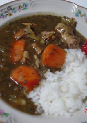 まいたけ入り簡単野菜カレー-レシピのメイン写真