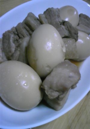 豚バラとたまごの煮物-レシピのメイン写真