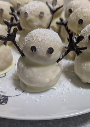 ホワイトトリュフ雪だるま-レシピのメイン写真
