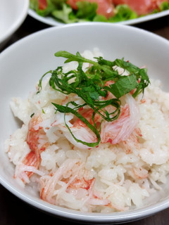 かにかまの炊き込みご飯-レシピのメイン写真