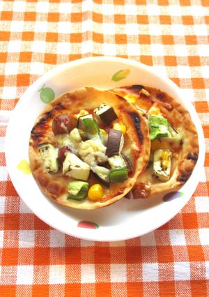 夏野菜のミニピザ-レシピのメイン写真