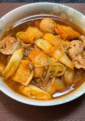 赤から鍋🍲つゆ😉-レシピのメイン写真