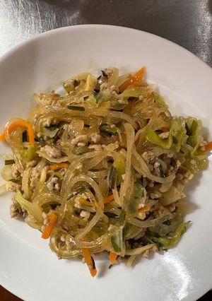 野菜たっぷり　麻婆春雨-レシピのメイン写真