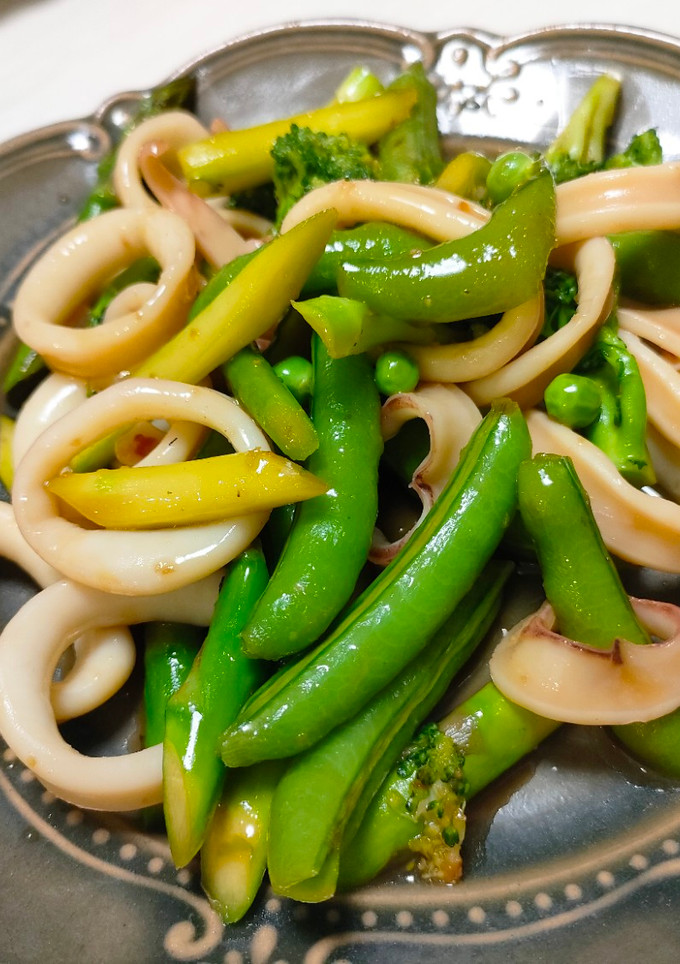 イカの中華炒め-レシピのメイン写真