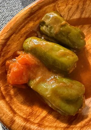 炊飯器でピーマン肉詰め煮-レシピのメイン写真