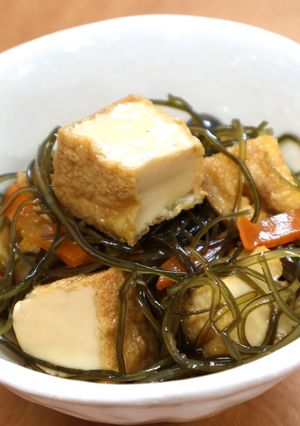 厚揚げときざみ昆布の煮物-レシピのメイン写真