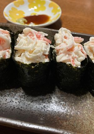 カニサラダ軍艦-レシピのメイン写真