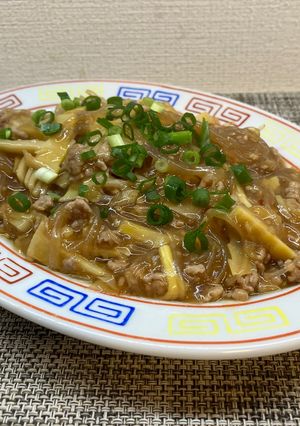 筍と春雨の麻婆煮込み♪-レシピのメイン写真