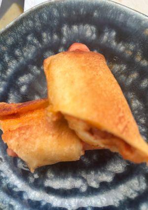 食パンでウィンナーのロール巻き-レシピのメイン写真