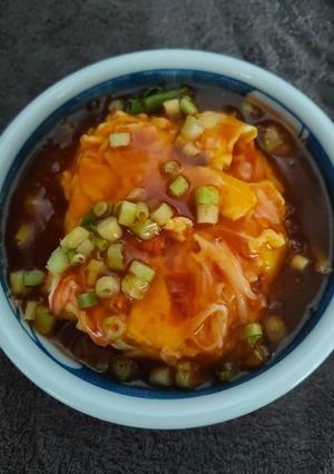 あんたっぷり簡単甘酢天津飯-レシピのメイン写真