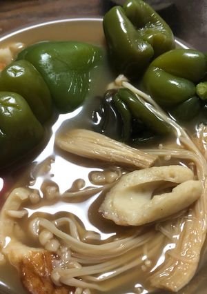 ピーマンえのきだけちくわ煮-レシピのメイン写真