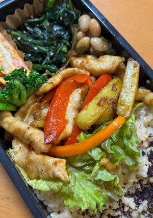 鶏むね肉チンジャオロース風オイスター炒め-レシピのメイン写真