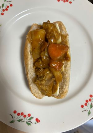 残り物のカレーでカレーパン-レシピのメイン写真