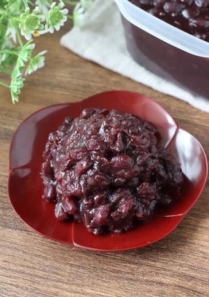 手作り粒あん（小豆の煮方）圧力鍋使用-レシピのメイン写真