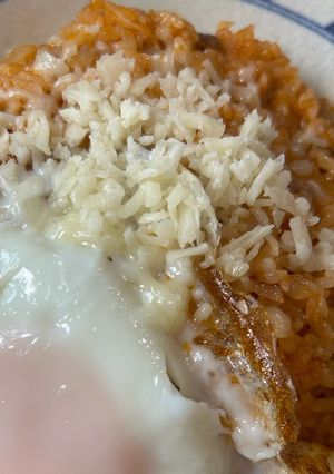 新玉ねぎと豚肉のケチャップライス-レシピのメイン写真