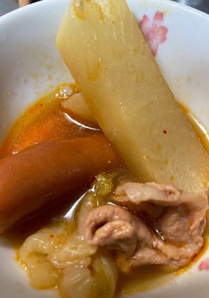 キムチ鍋のスープ-レシピのメイン写真