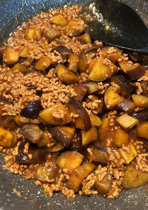 簡単☆辛くない麻婆茄子🍆子どもにも👍-レシピのメイン写真