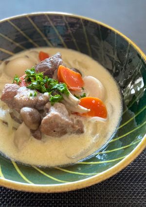 酒粕のクリームシチュー-レシピのメイン写真