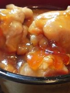 鶏もも肉でとろ~り甘辛煮☆レンジで4分!-レシピのメイン写真