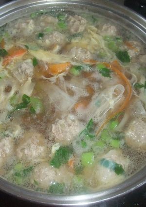 食べるSOUP☆~肉団子と大根のスープ~-レシピのメイン写真