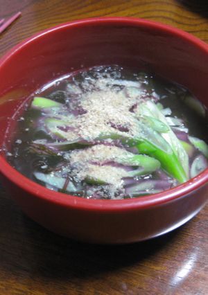 韓国風もずくスープ-レシピのメイン写真