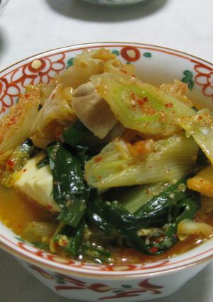 豆腐と鶏のチゲ-レシピのメイン写真