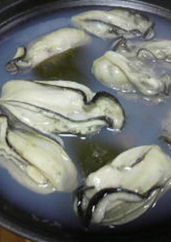 牡蠣の水炊き-レシピのメイン写真