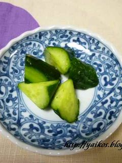 即席きゅうりの漬けもの☆-レシピのメイン写真
