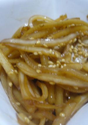 大根の皮のきんぴら-レシピのメイン写真