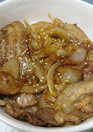 簡単！男子にお勧め☆豚ロース丼ぶり-レシピのメイン写真