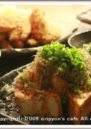 厚揚げのじゃこネギソースがけ☆-レシピのメイン写真