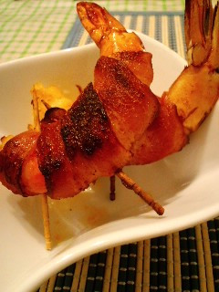 ☆超カンタン!!エビのベーコン巻き☆-レシピのメイン写真