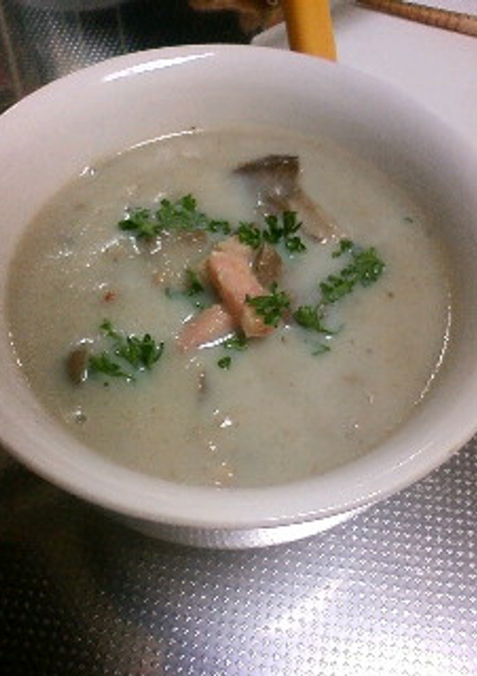ごぼうときのこのスープ-レシピのメイン写真