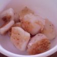 離乳食〜いちご☆みるくトースト♪後期カラ